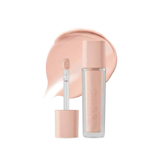 JAVIN DE SEOUL Wink Eye Primer bottle closeup highlighting smooth, crease-free base.