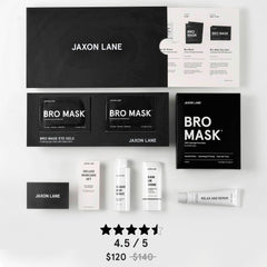JAXON LANE Rain or Shine SPF 50 sunscreen bottle offers daily UVA and UVB protection