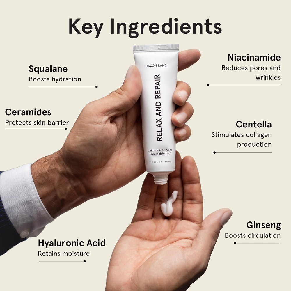 JAXON LANE Relax and Repair jar for under-eye application
