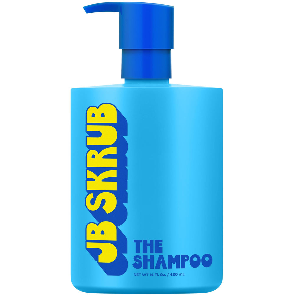 JB SKRUB Kids Shampoo with aloe hydration for a soothed scalp