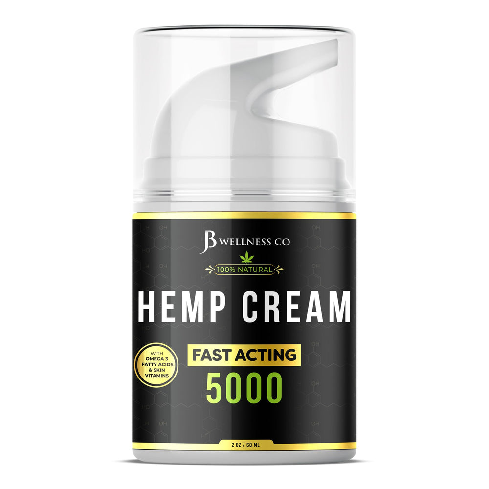 JB Wellness Co hemp cream two-pack displayed for daily use and convenience