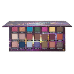 J.CAT BEAUTY Take Me Away Majestic Galaxy palette open for rich pigment and versatile looks