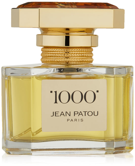 Jean Patou 1000 bottle close-up highlighting refined floral notes
