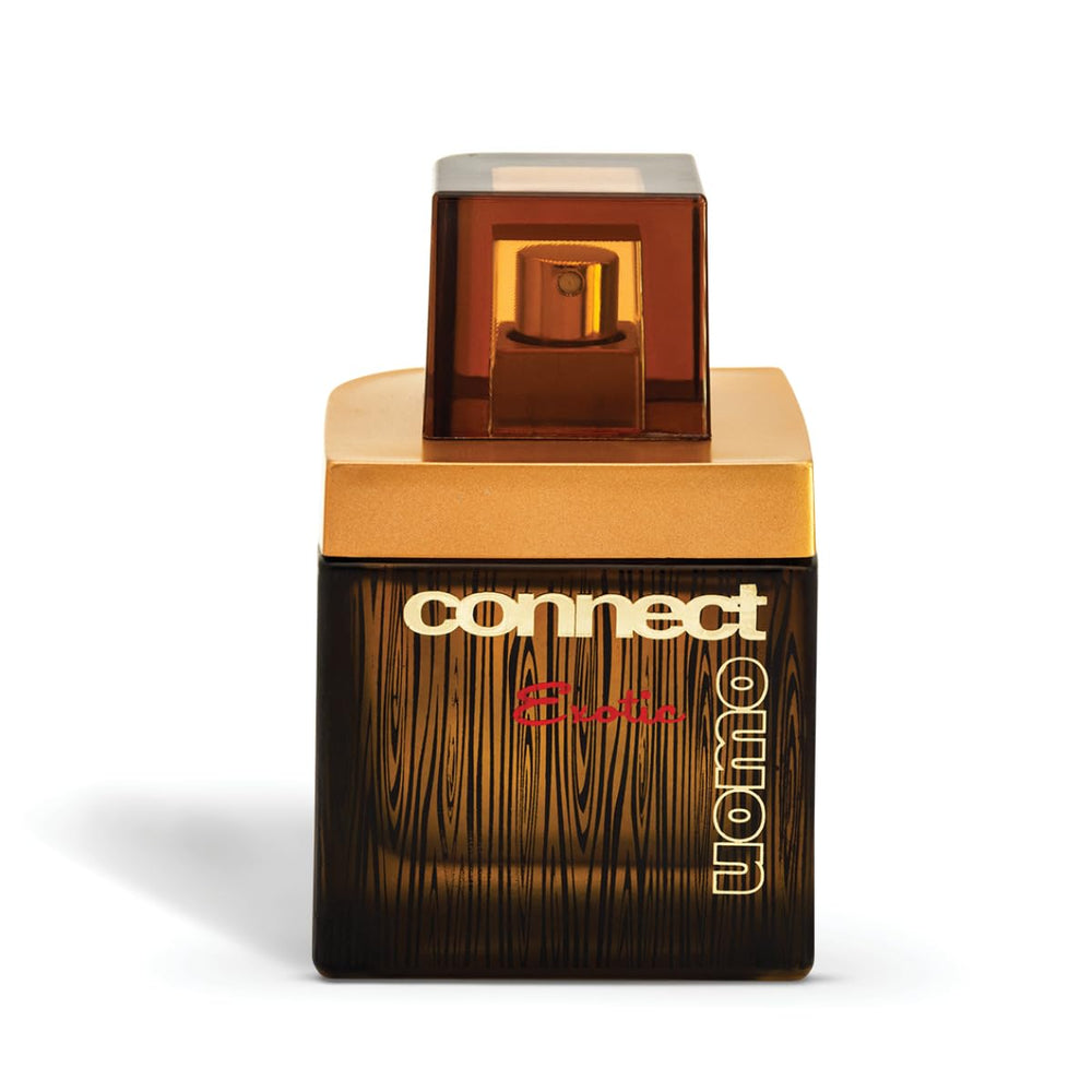 Jean Paul Dupont Connect Uomo Exotic bottle front view highlighting citrus and musk for daily wear