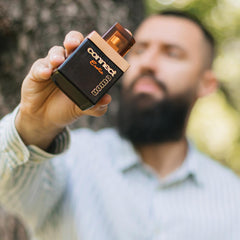 Jean Paul Dupont Connect Uomo Exotic close up on amber hues suggesting warmth