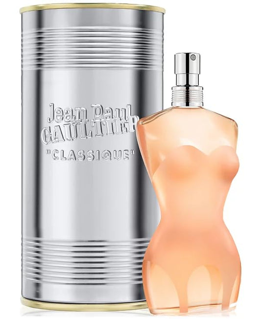 Jean Paul Gaultier Classique bust bottle with corset design for elegant evenings.