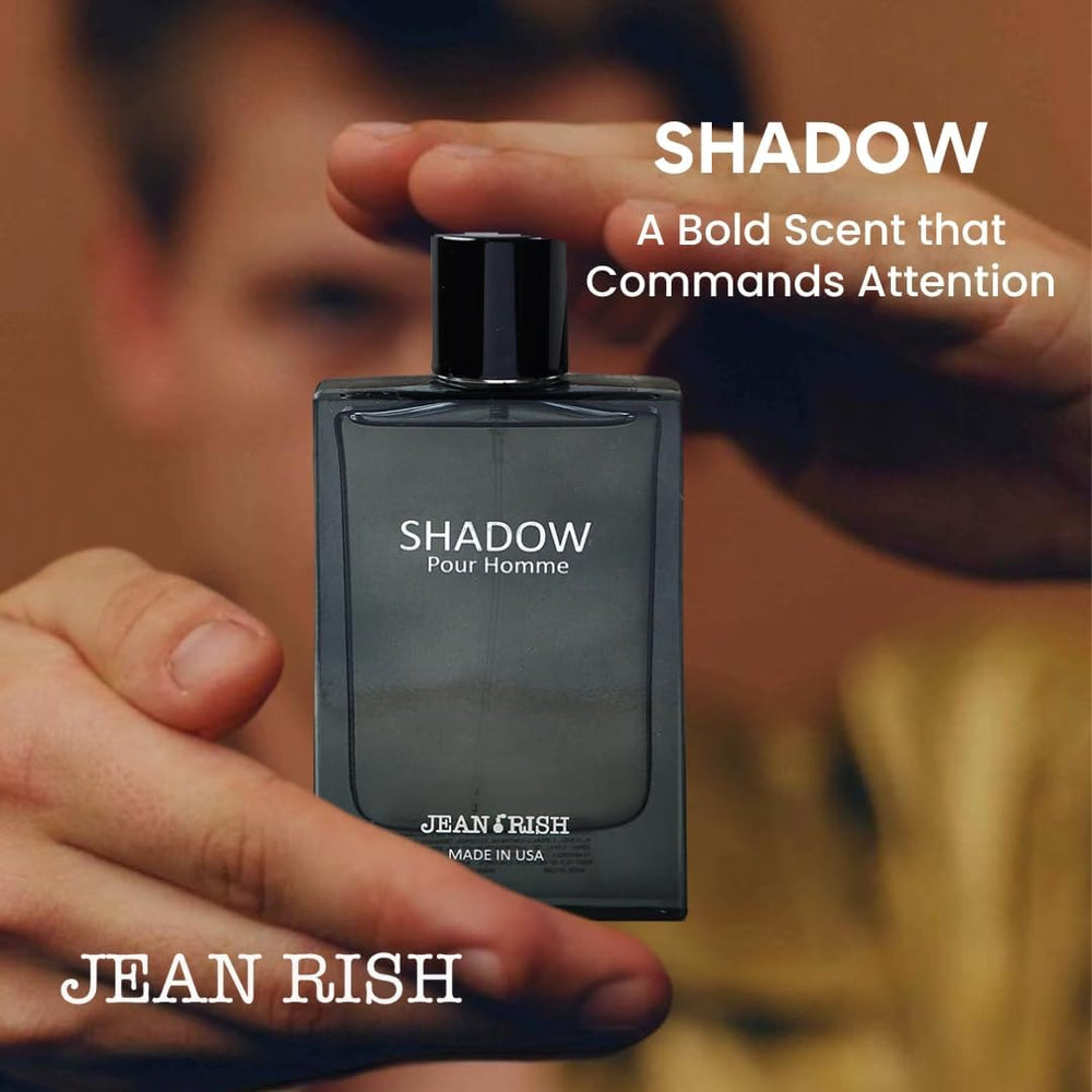 Jean Rish Shadow Pour Homme base notes musk for lasting aroma