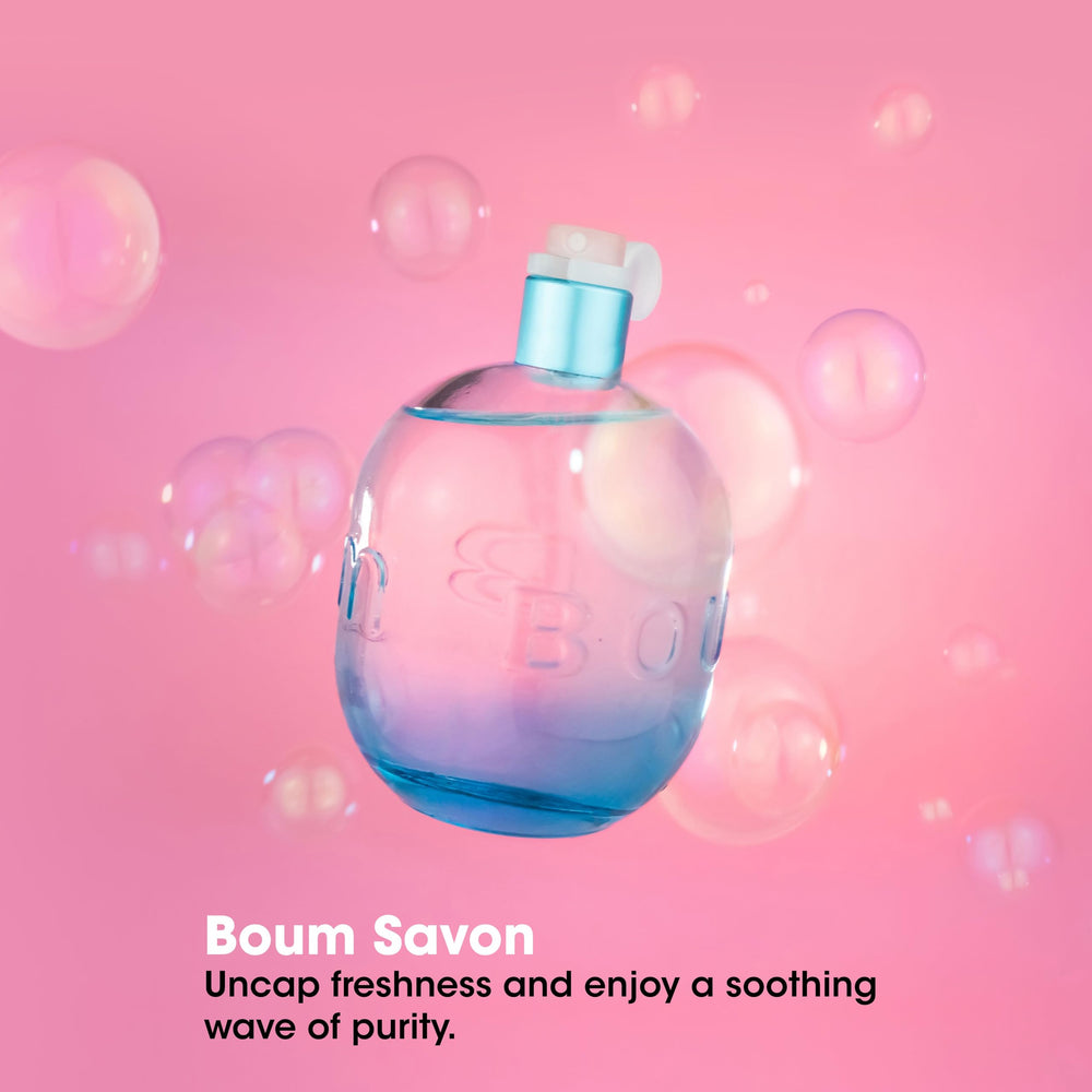 Jeanne Arthes Boum Savon packaging conveys French elegance and gifting appeal.