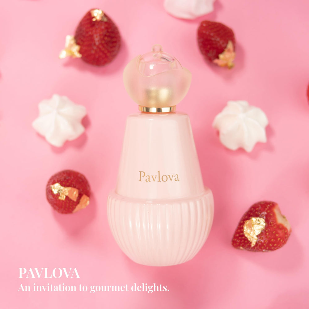 Jeanne Arthes Pavlova note rose centifolia and meringue in fragrance