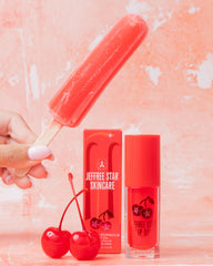 Jeffree Star Lip Oil Watermelon Wealth close-up for nourishing hydration.