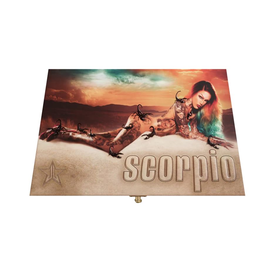 Jeffree Star Scorpio matte shades offer smooth blend and deep, dramatic color payoff.
