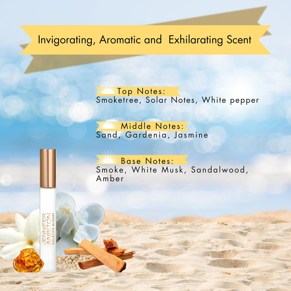Solstice Bloom rollerball enables quick on-the-go fragrance touch-ups