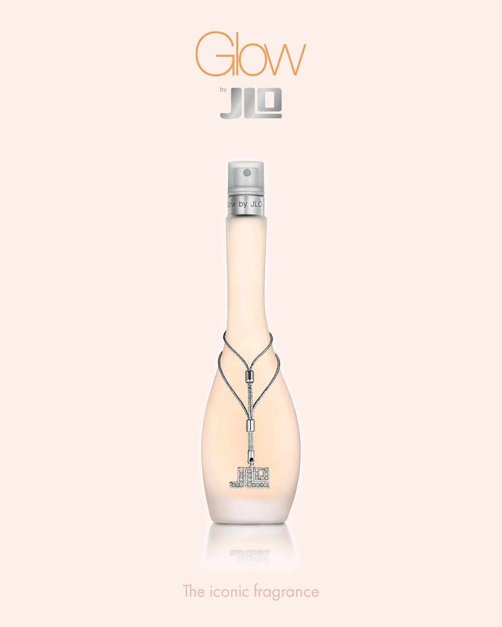 Jennifer Lopez Glow bottle cap, secure spray mechanism.