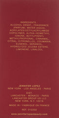Jennifer Lopez Live EDP bottle with soft lighting, versatile aroma