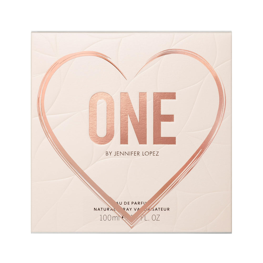 Jennifer Lopez One soft blush packaging suggests premium unboxing experience.