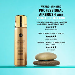 Jerome Alexander Airbrush Foundation full coverage swatch on forearm