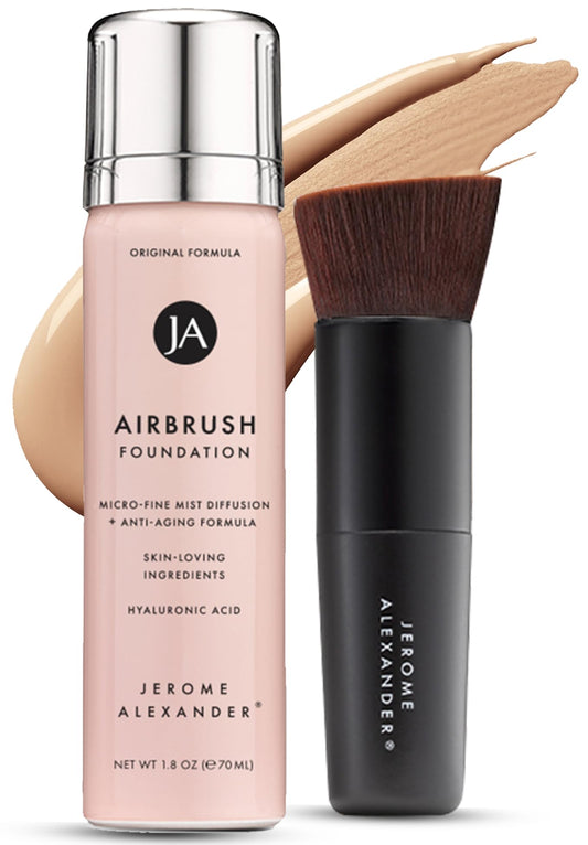 Jerome Alexander MagicMinerals AirBrush Bottle: smooth, even coverage for all-day wear.