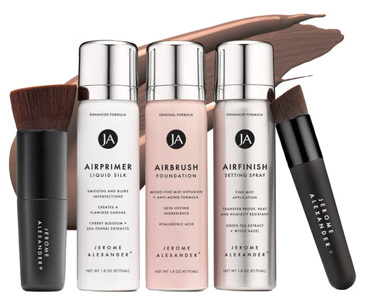 Jerome Alexander MagicMinerals AirBrush Foundation Spray for smooth, buildable coverage