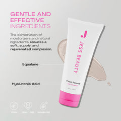 Jess Beauty Daily routine image conveys morning and night use flexibility.