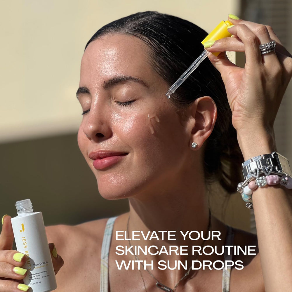 Ingredient spotlight on Camellia Sinensis and Squalane in JESS BEAUTY Sun Drops