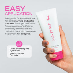 Jess Beauty Soft skin after wash promises a supple, comfortable feel.