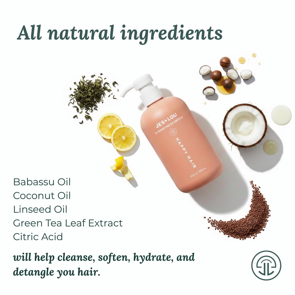 Murumuru butter texture visible in Jess & Lou shampoo for smooth hair