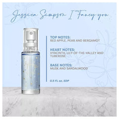Jessica Simpson fragrance sampler set to explore scents.
