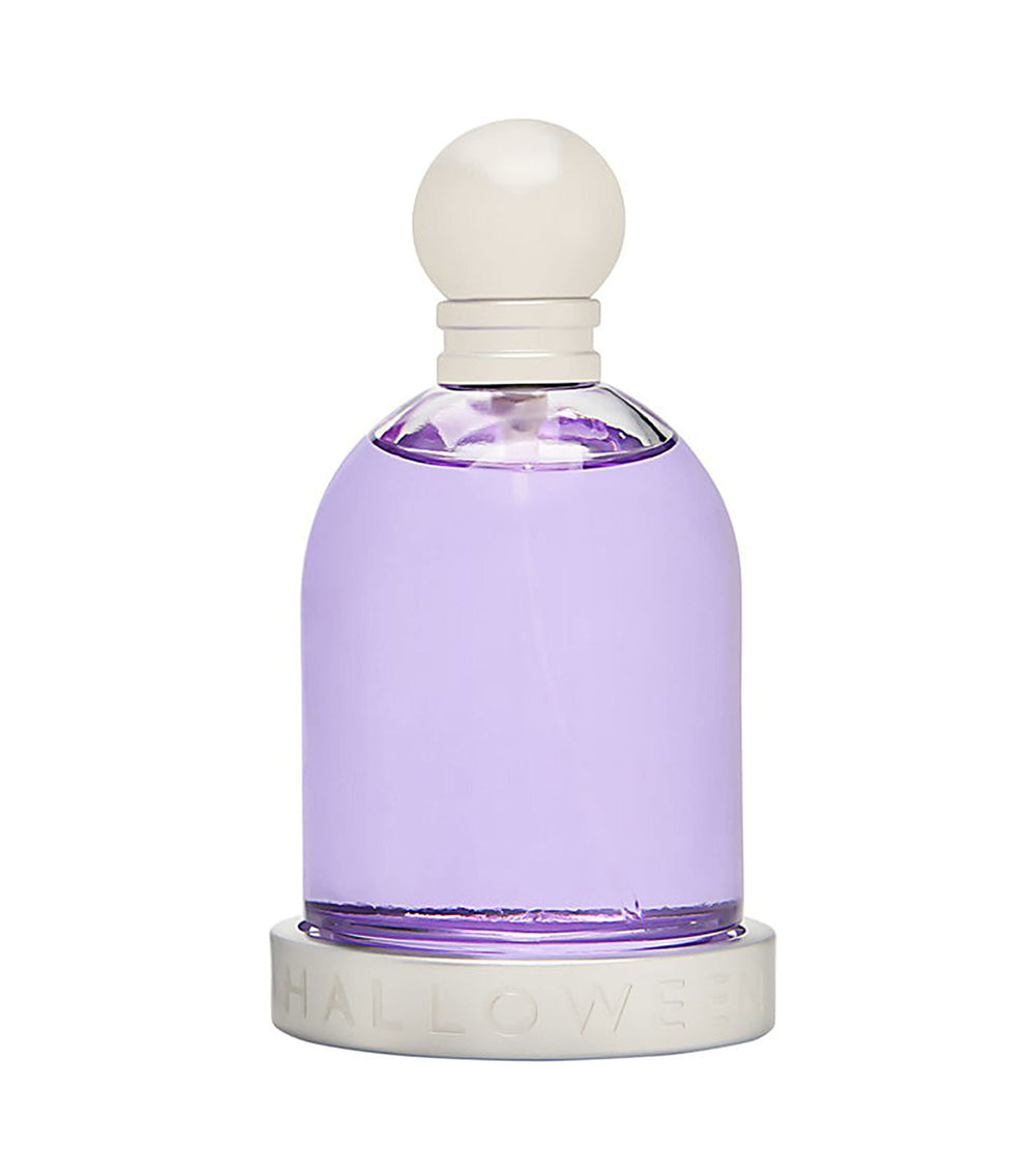 Jesus Del Pozo Halloween EDT bottle close-up showing cap design and glass glow.