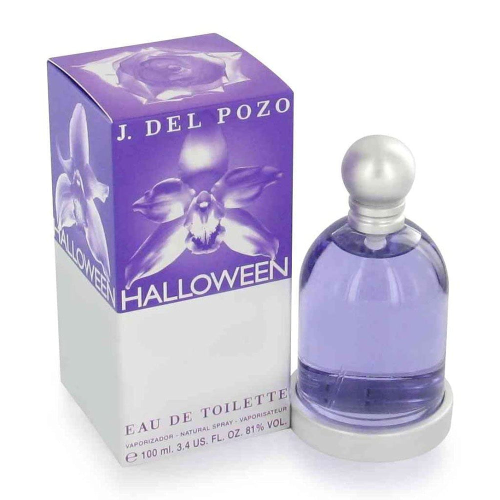 Jesus Del Pozo Halloween EDT spray mist captured mid-application.