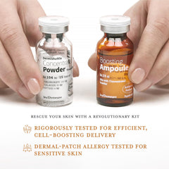 JEU'DEMEURE DermiShuttle 2-week regimen may visibly boost hydration and firmness.