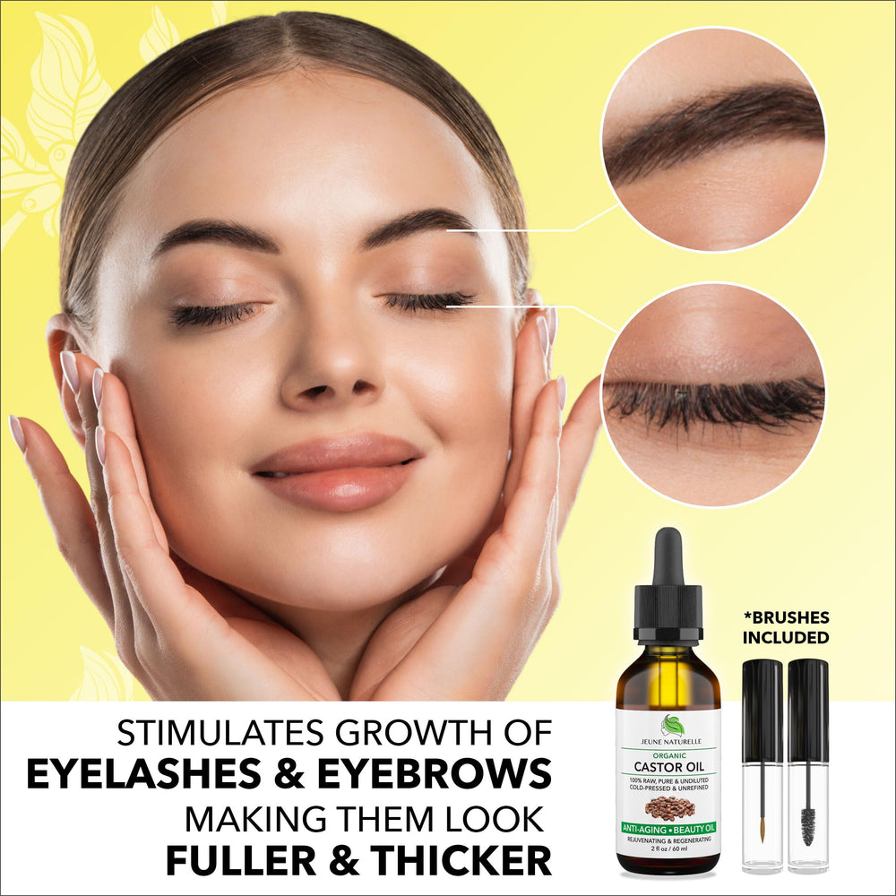 Jeune Naturelle Castor Oil hair growth focus for daily conditioning routine.