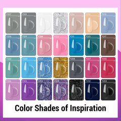 JEWHITENY 100 dual nail forms for precise sculpting at home