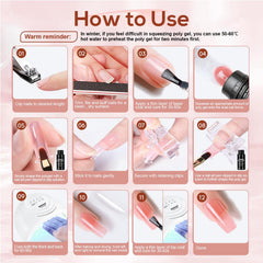 JEWHITENY at-home nail salon setup for salon-quality results.