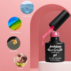 JEWHITENY base coat included for strong adhesion and longevity.