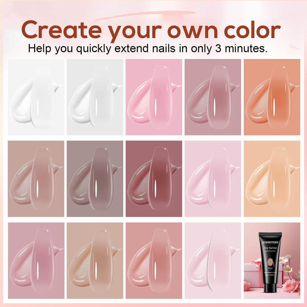 JEWHITENY base coat and top coat ensure strong adhesion and shine.