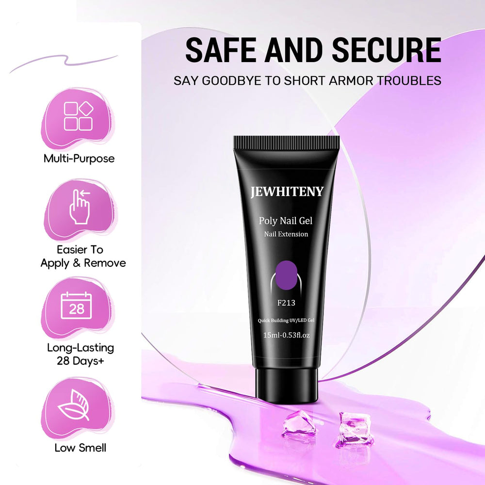 JEWHITENY glossy top coat delivers a long-lasting shine