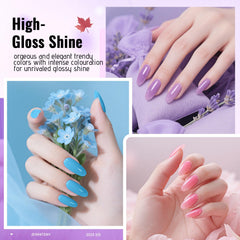 JEWHITENY matte top coat sealed matte effect for chic nails.