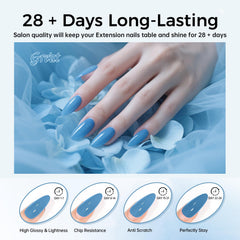 JEWHITENY dual brush pen for smooth, accurate gel application