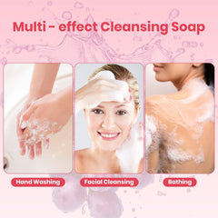 JHZHONG gift box grape soap comes ready for gifting on any occasion.