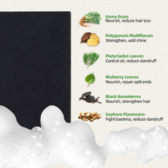 Jiaoming Usma Grass solid shampoo bar slice showing compact travel-friendly form.