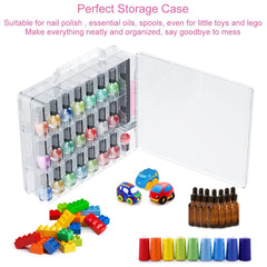 JIASHENG nail polish organizer transparent plastic for durable use