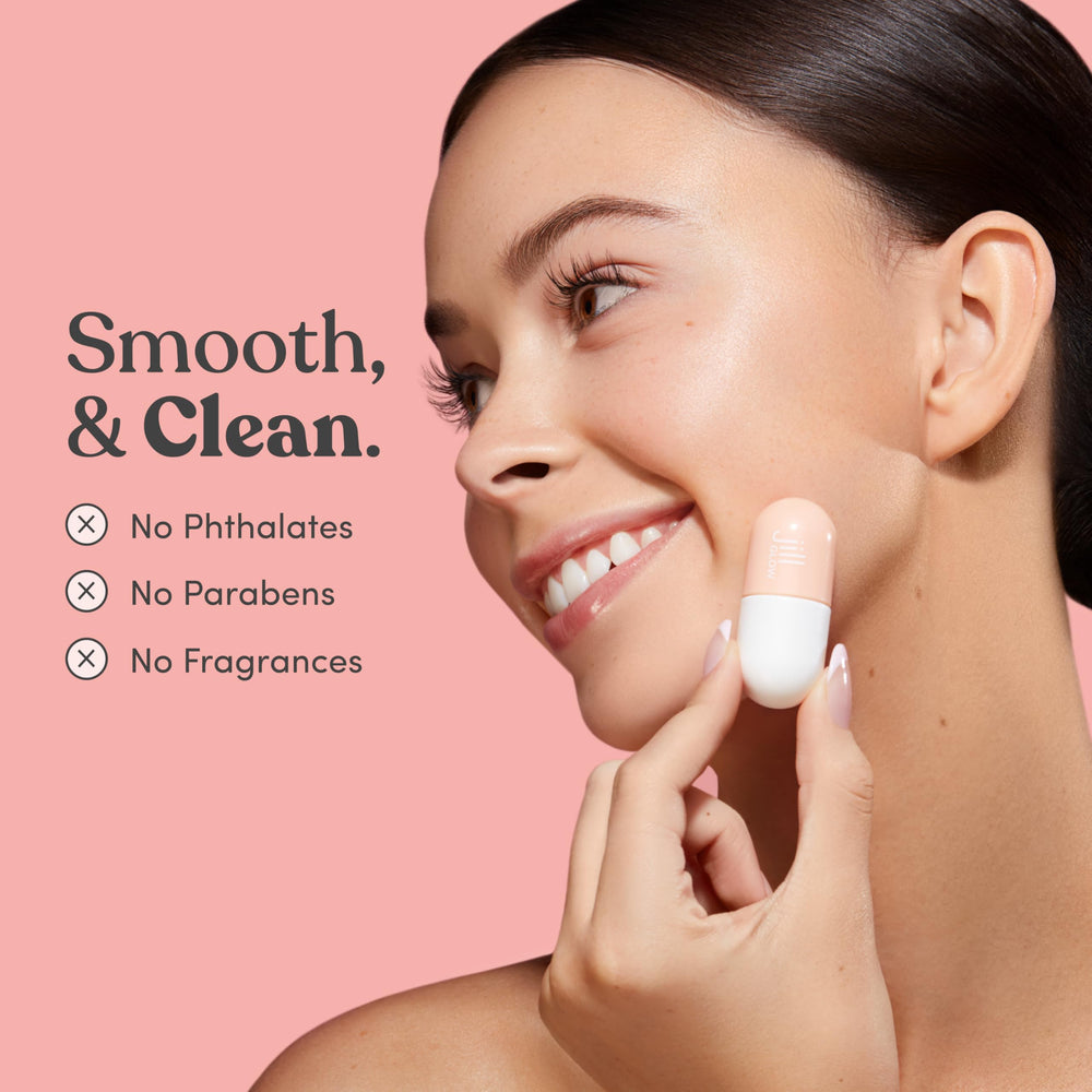 JILL Glow Niacinamide shown for brightening and texture refinement