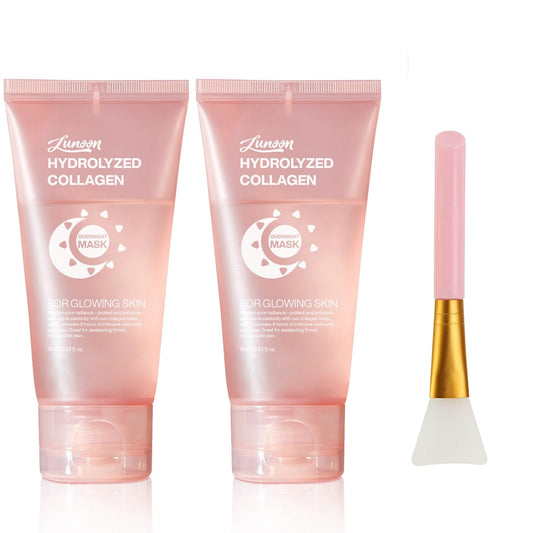 JISKG collagen night wrap packaging showcases premium at-home skincare presentation