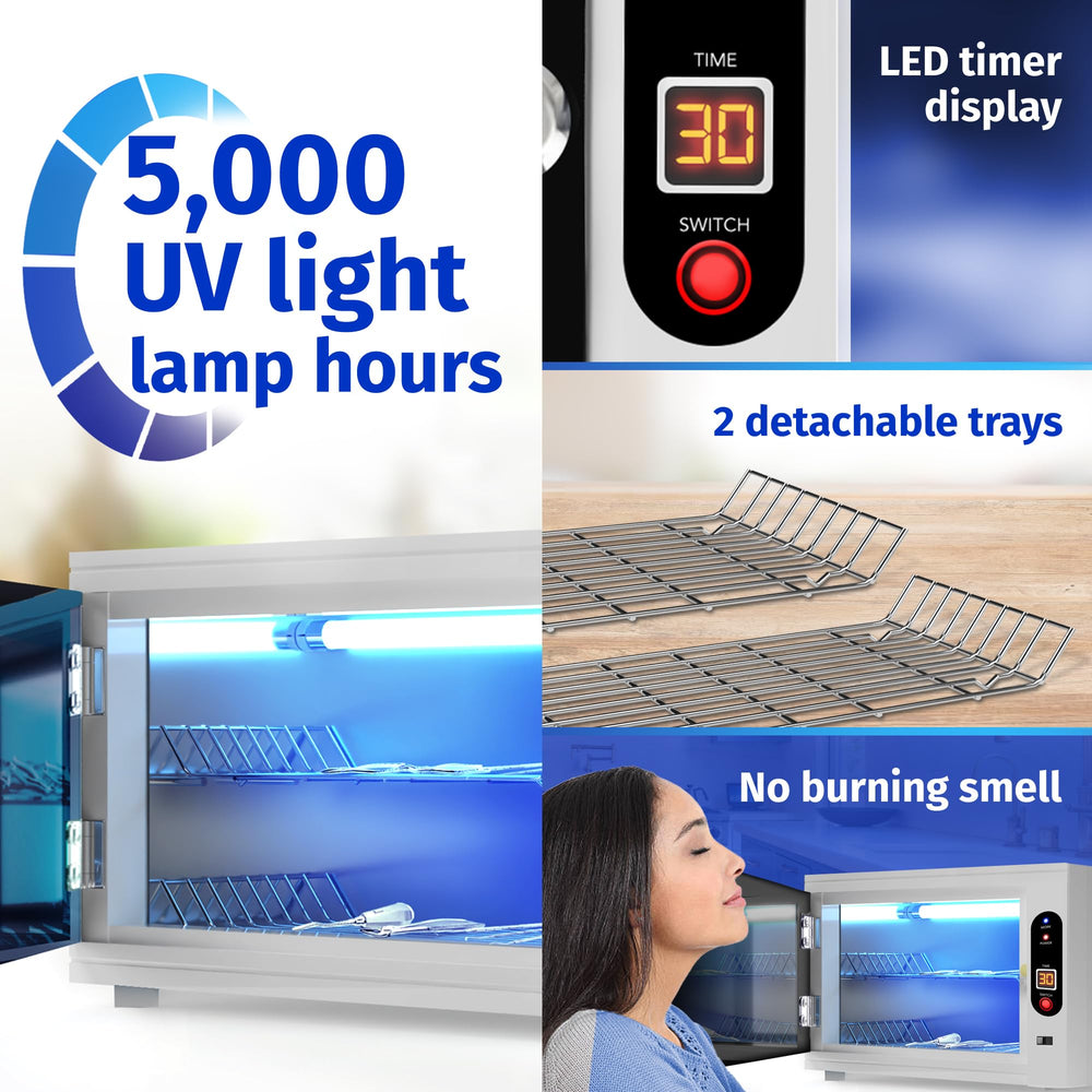 JJ CARE UV sterilizer LED timer display and control panel