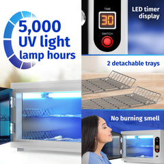JJ CARE UV sterilizer LED timer display and control panel