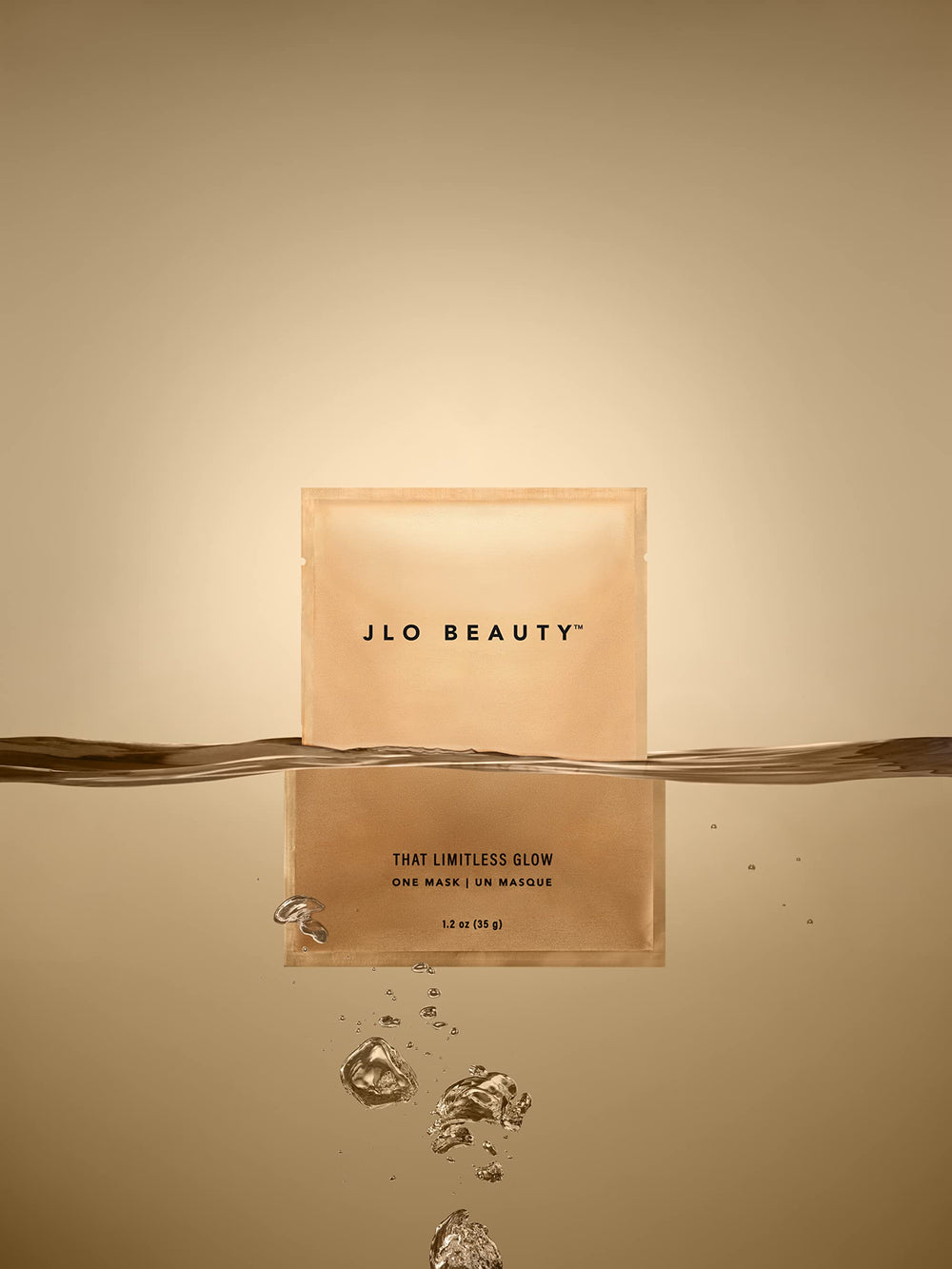 JLO BEAUTY Face Mask suitable for all skin types and pores-friendly.