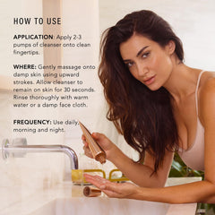 JLO Beauty Gel Cream Face Wash suitable for all skin types