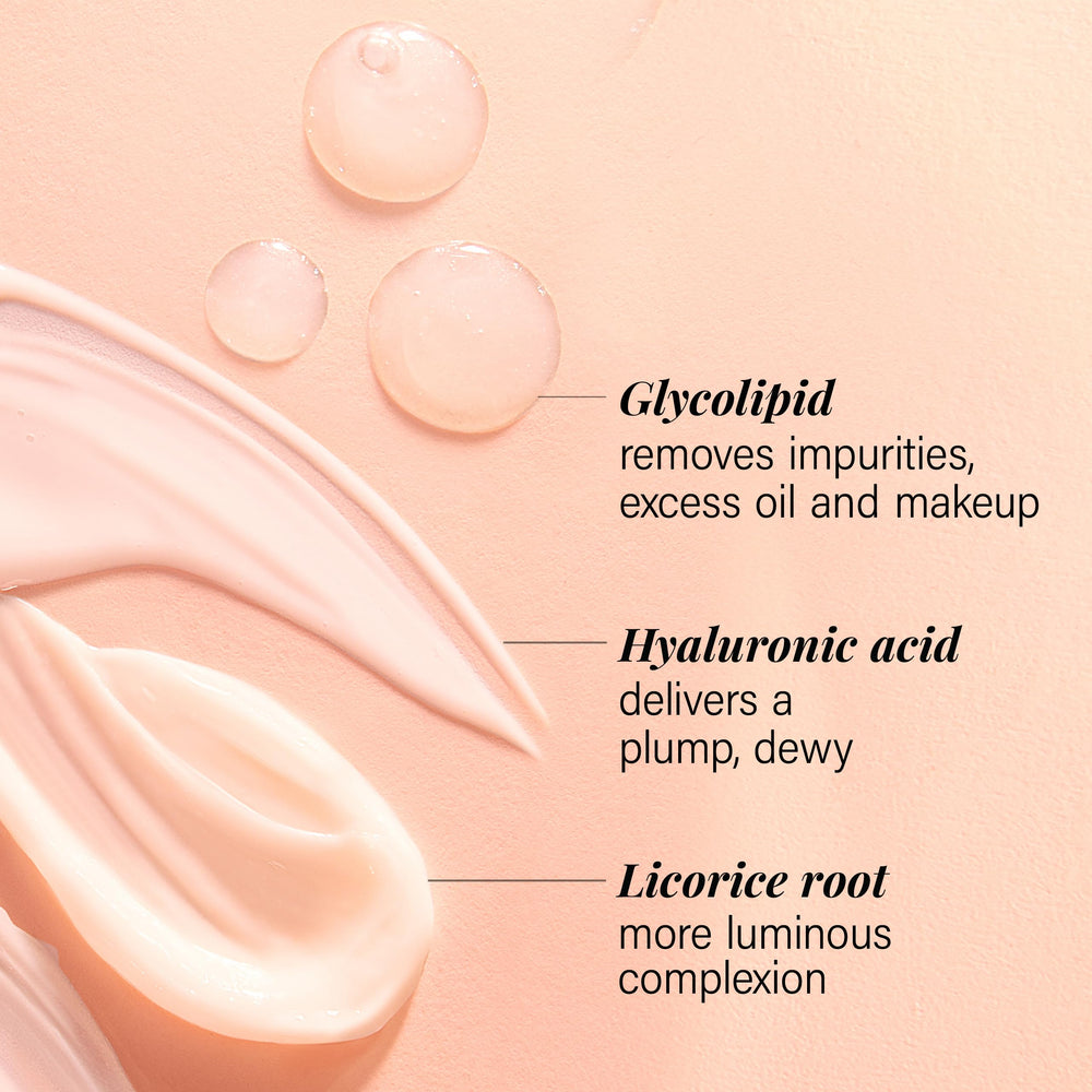 JLO BEAUTY Serum texture close-up highlights lightweight hydration.