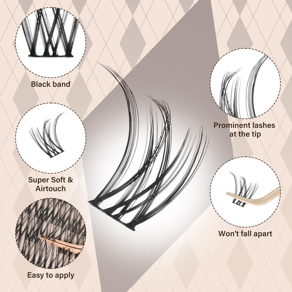 JMS&JMS Lash Bond bottle for secure lash adhesion.