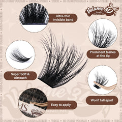 JMS&JMS lash clusters in D Curl lift and define.